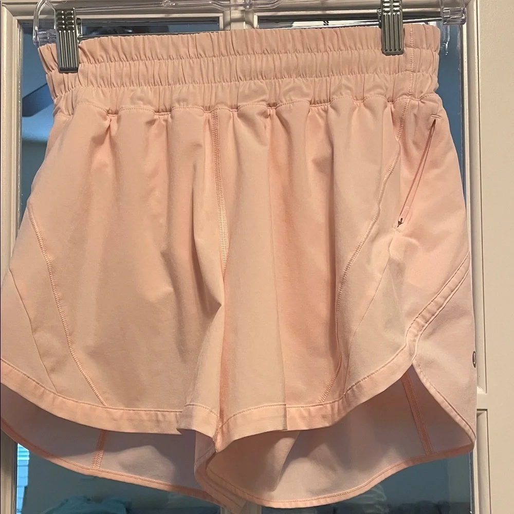 Lululemon Pink Shorts Size 6. - Picture 1 of 5